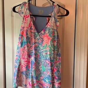 NWT Lilly Pulled Bra Tank Large
